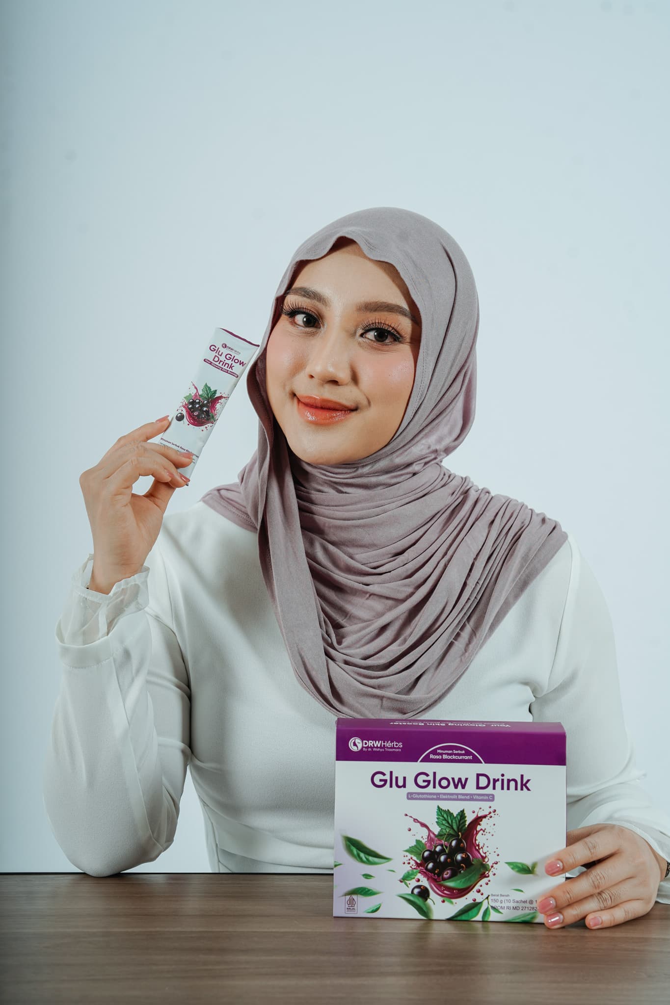 Glu Glow bersama Nabila